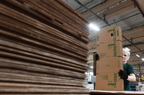 Производство гофрокартона на ОАО "ПЭФ "Союз" 