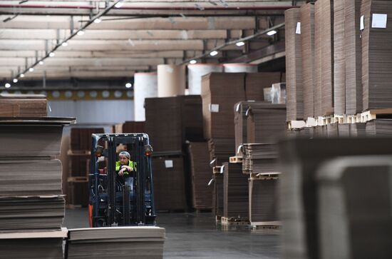 Производство гофрокартона на ОАО "ПЭФ "Союз" 