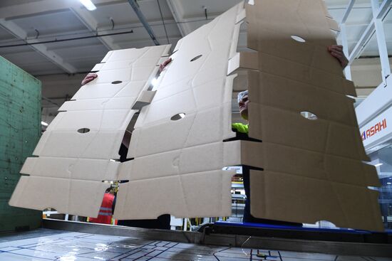 Производство гофрокартона на ОАО "ПЭФ "Союз" 