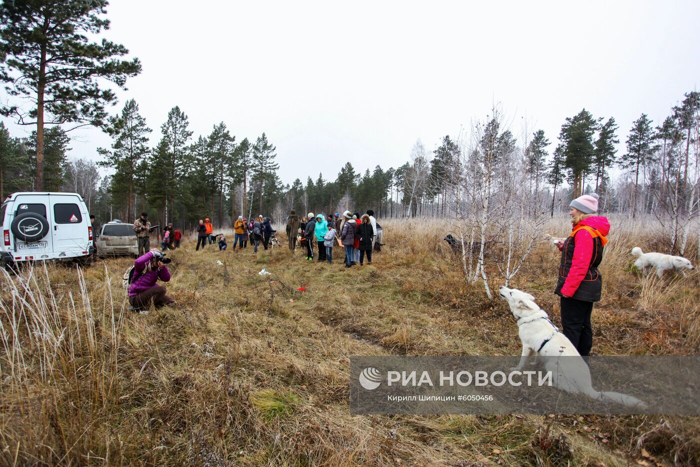 Соревнования кинологов поисково-спасательного отряда "Лиза Алерт"