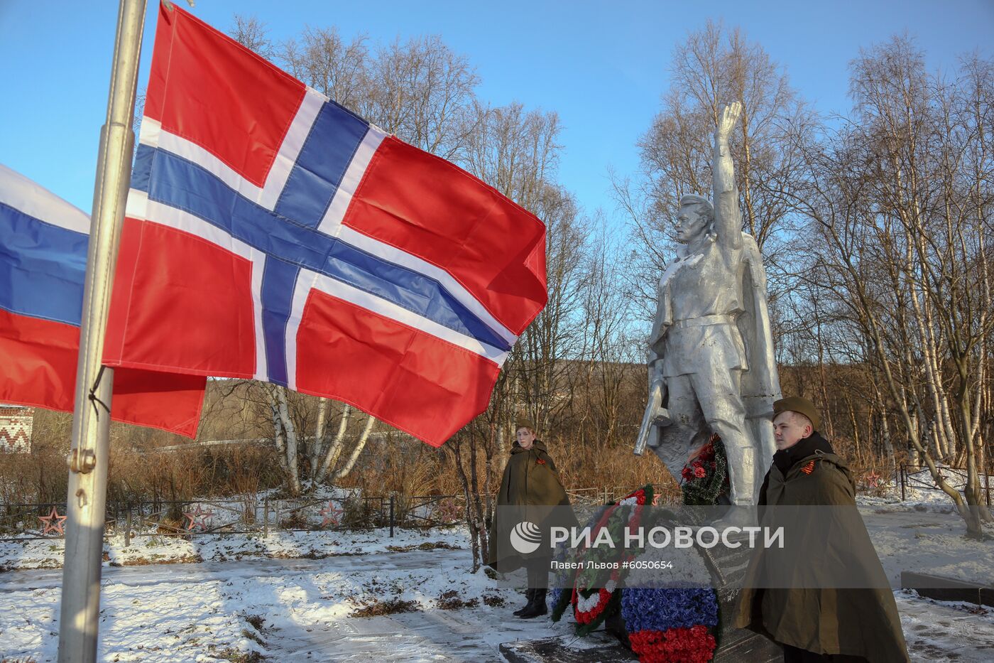 Делегация ветеранов из Норвегии посетила Мурманскую область 