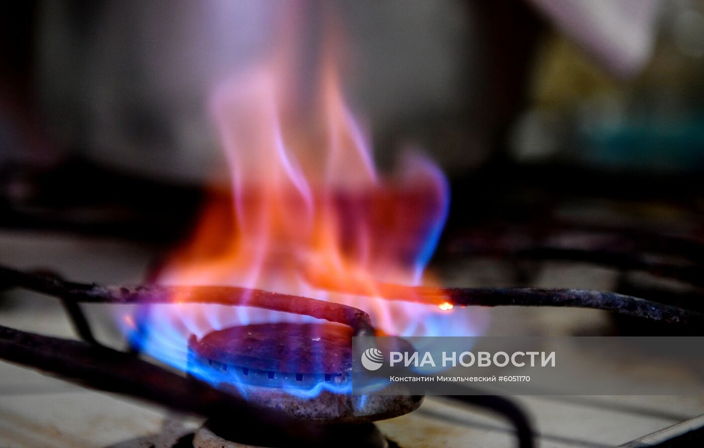 Бытовой газ в жилом доме