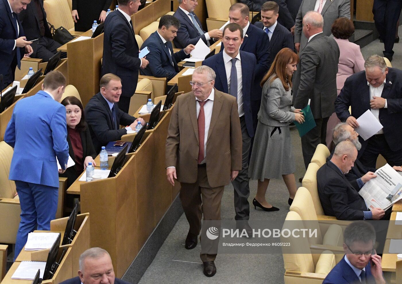 Пленарное заседание Госдумы РФ