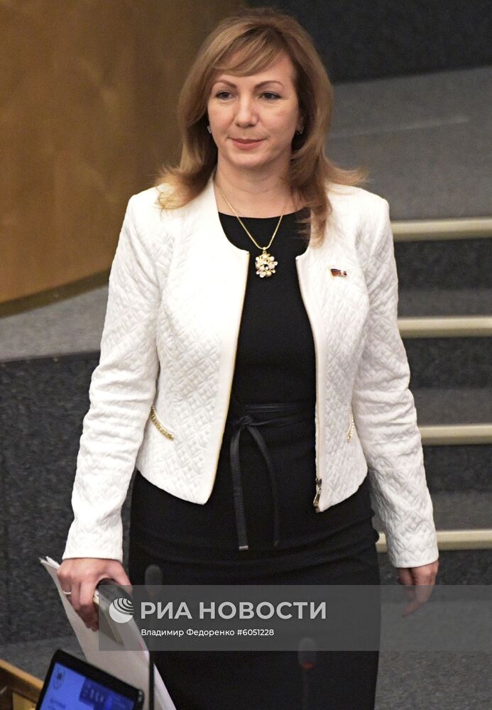 Пленарное заседание Госдумы РФ