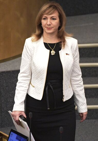 Пленарное заседание Госдумы РФ  