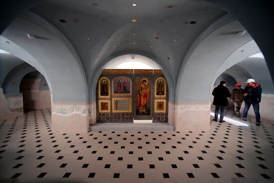 Строительство собора Казанской иконы Божией Матери
