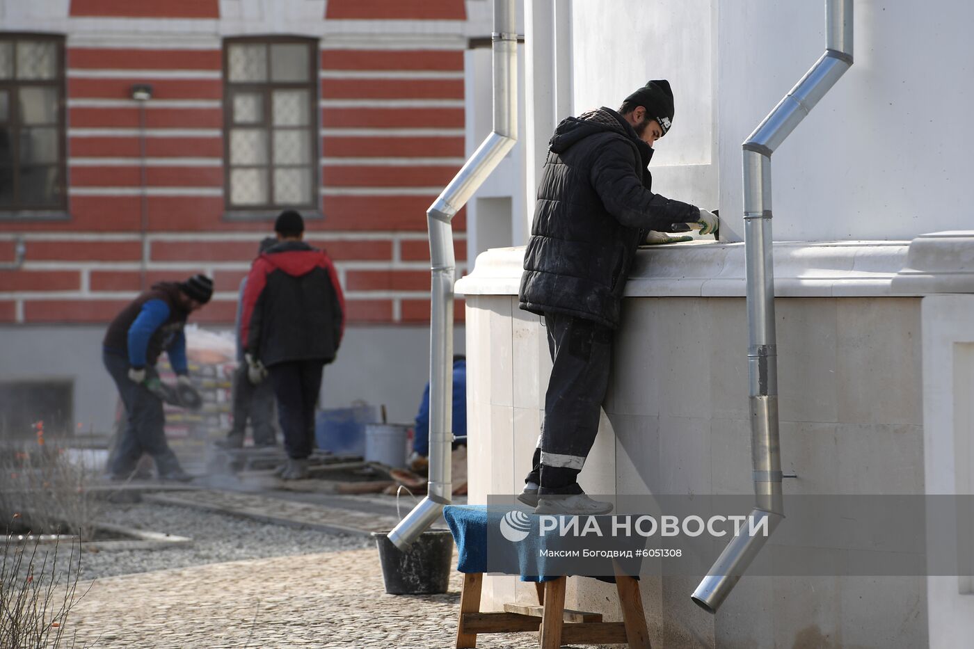 Строительство собора Казанской иконы Божией Матери