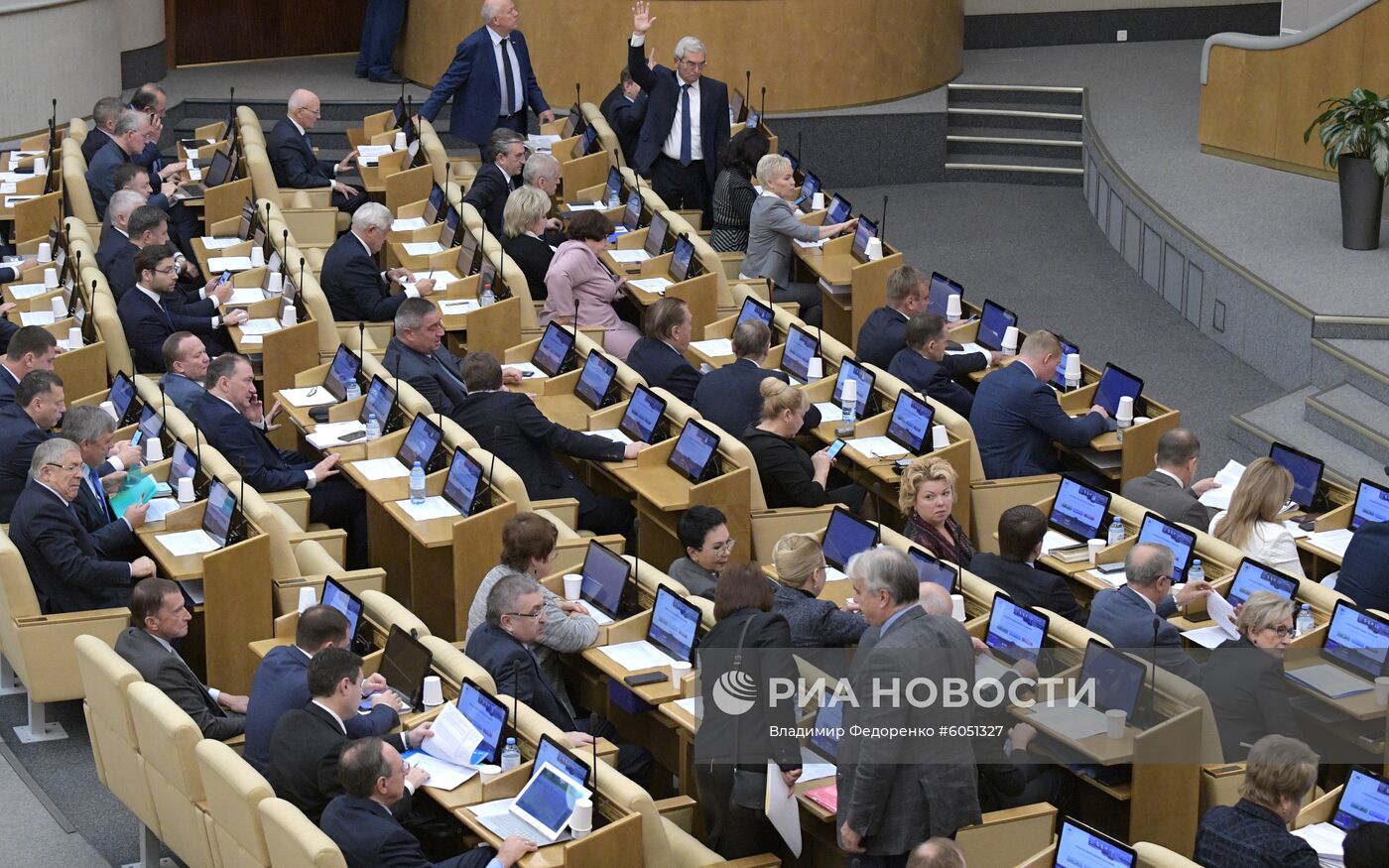 Пленарное заседание Госдумы РФ  