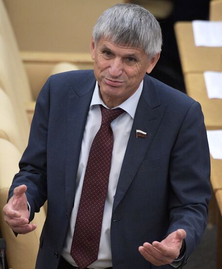 Пленарное заседание Госдумы РФ  