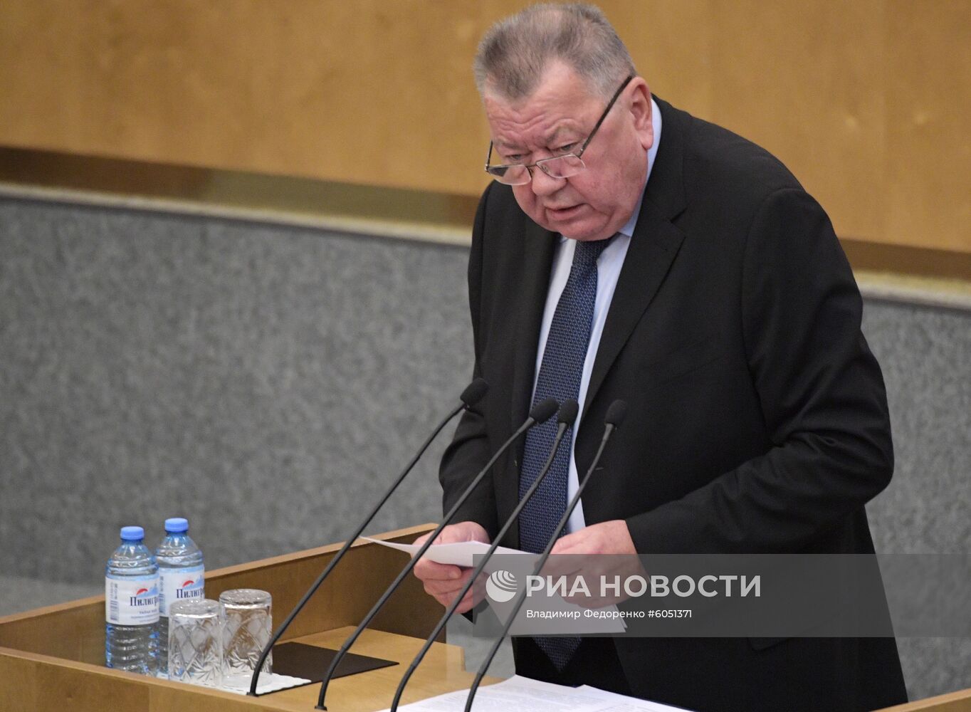 Пленарное заседание Госдумы РФ