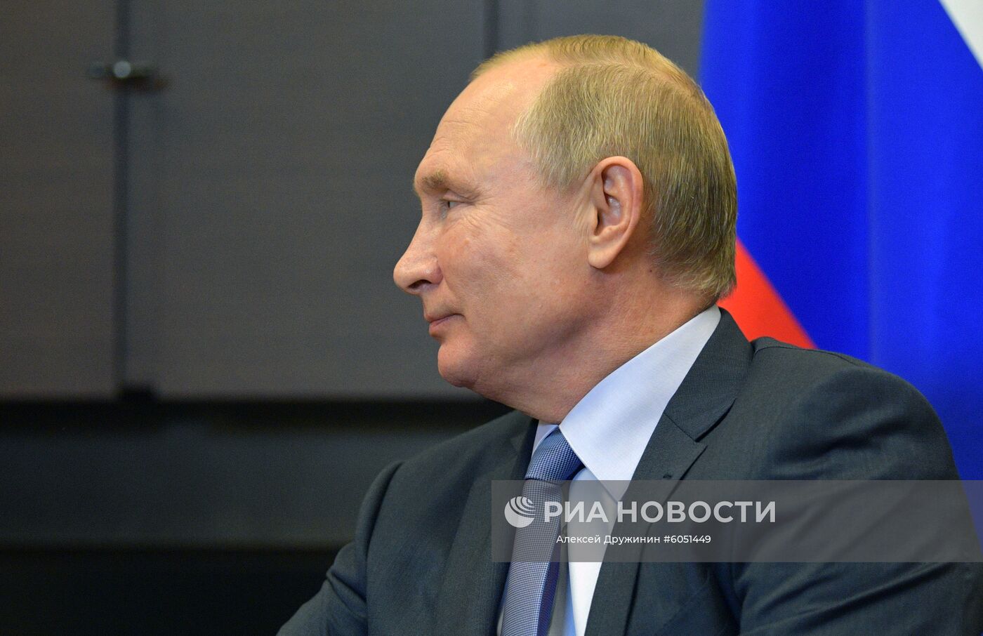 Президент РФ В. Путин встретился с президентом Турции Р. Т. Эрдоганом