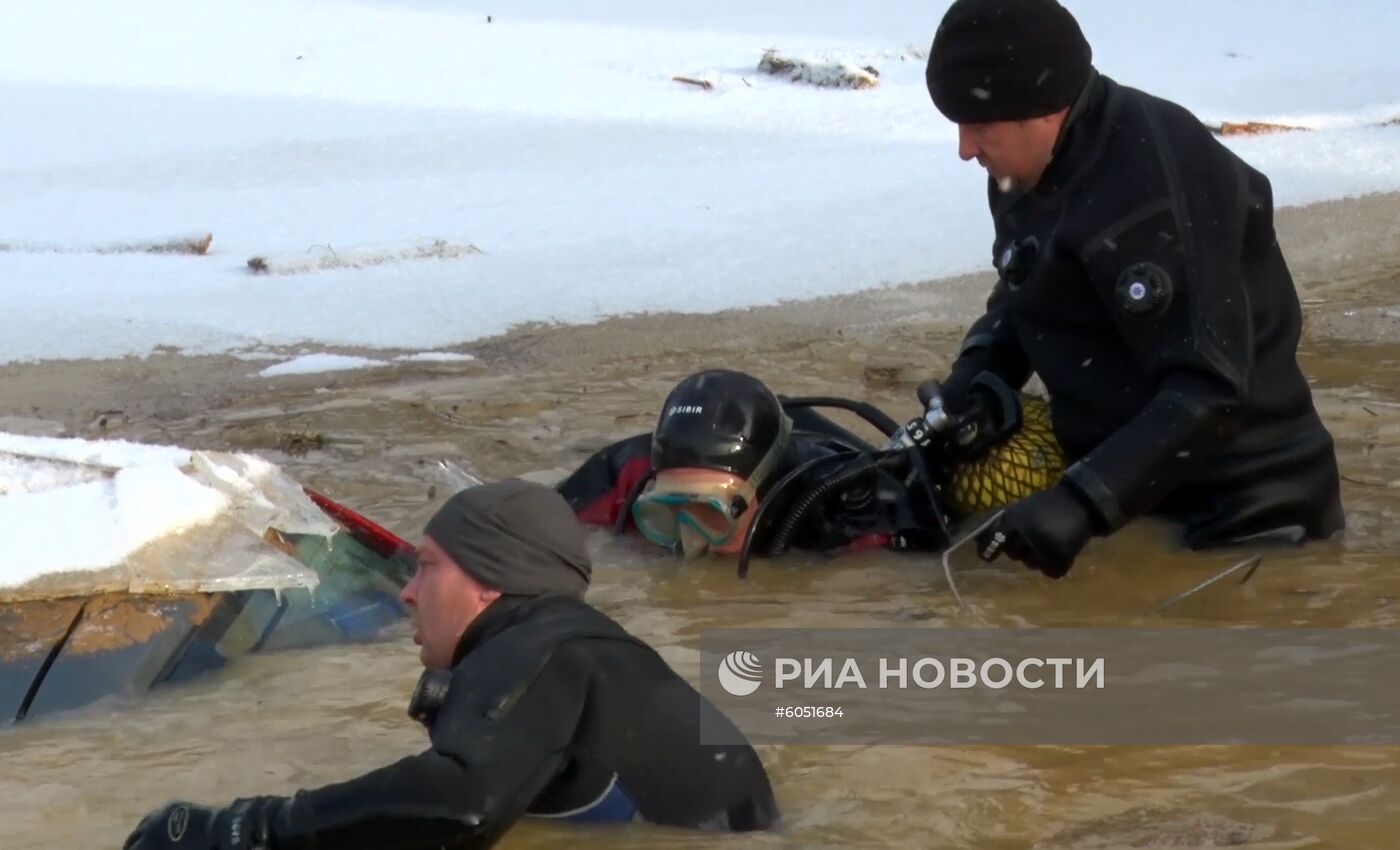 Ликвидация последствий прорыва дамбы в Красноярском крае