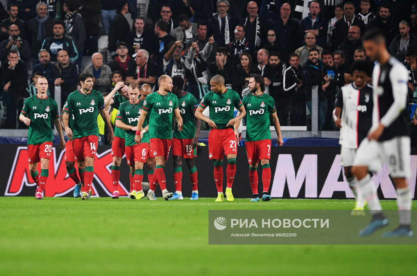 Футбол. Лига чемпионов. Матч "Ювентус" - "Локомотив" 