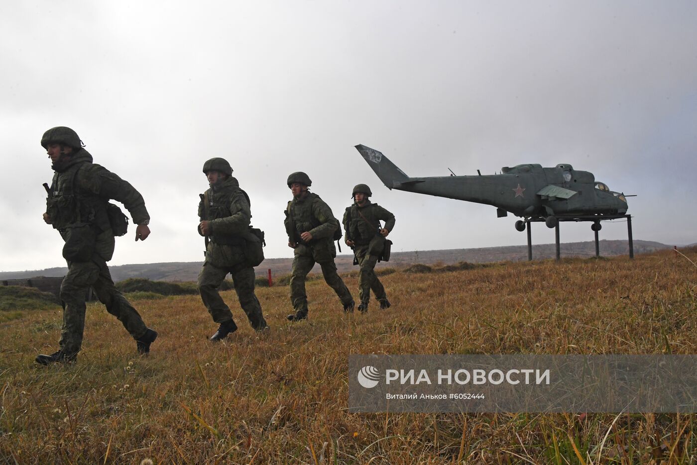 Учения гвардейской десантно-штурмовой бригады в Приморье 