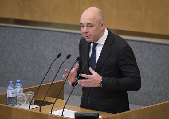 Пленарное заседание Госдумы РФ  
