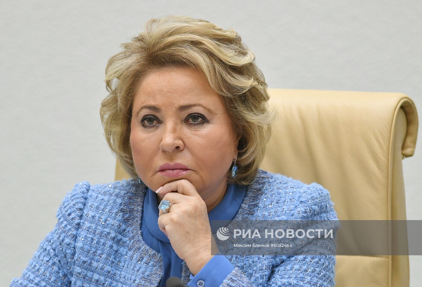 Заседание Совета федерации РФ