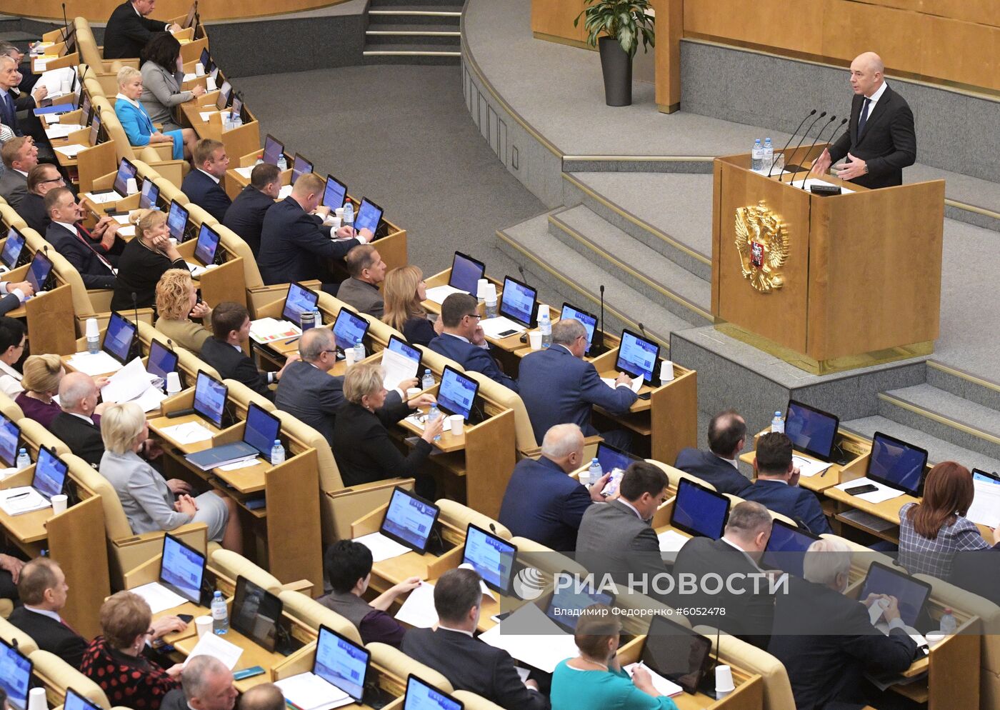 Пленарное заседание Госдумы РФ
