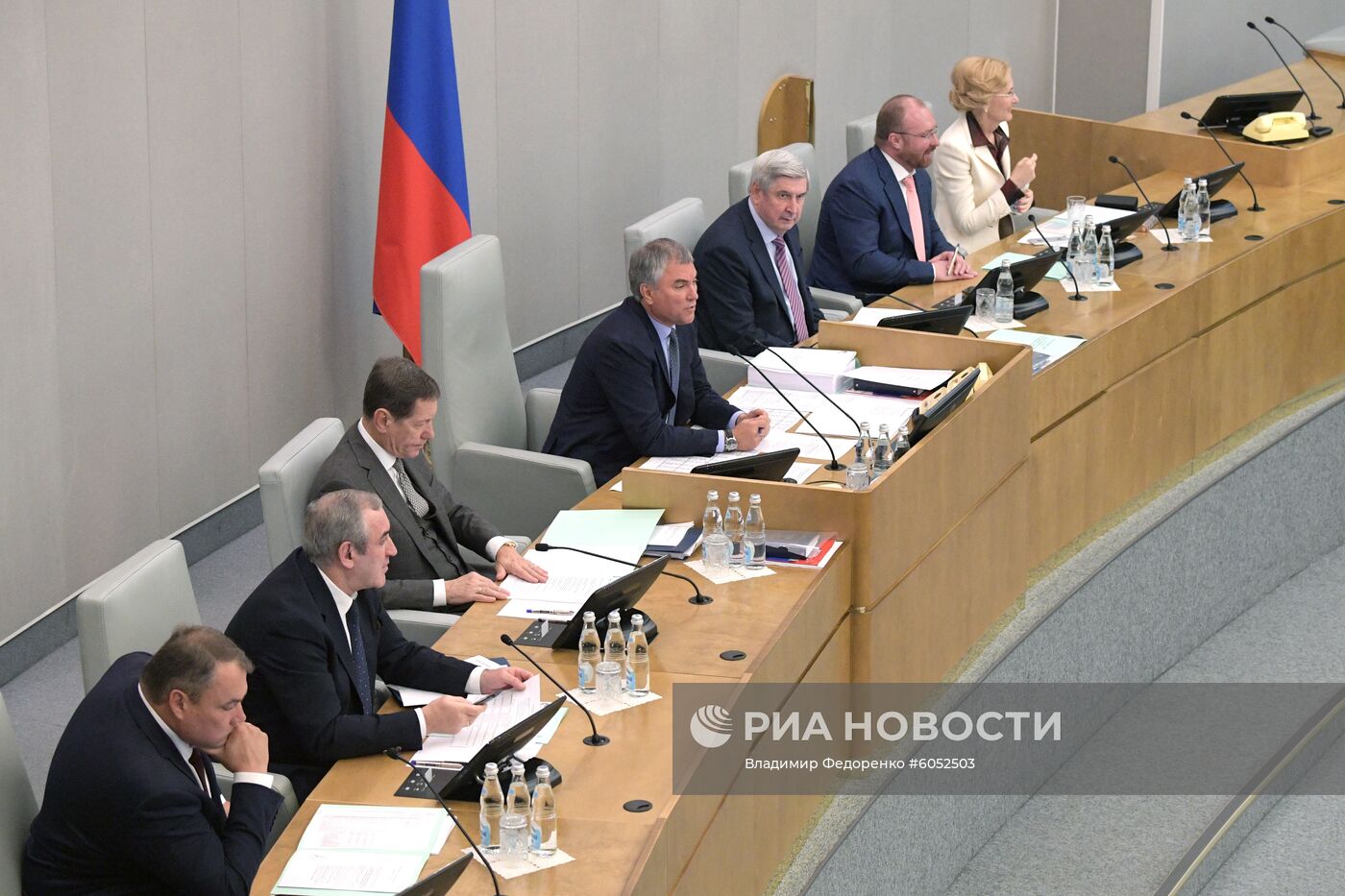 Пленарное заседание Госдумы РФ