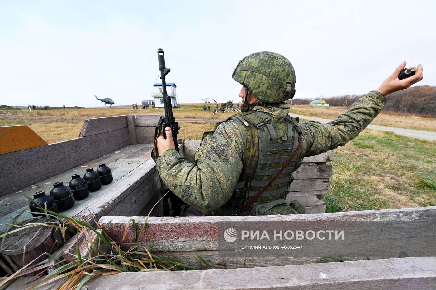 Учения гвардейской десантно-штурмовой бригады в Приморье 