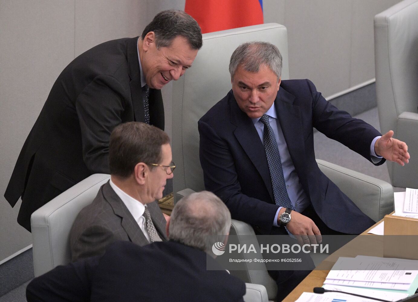 Пленарное заседание Госдумы РФ