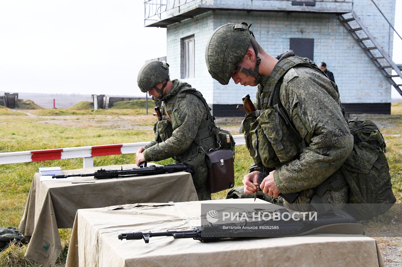 Учения гвардейской десантно-штурмовой бригады в Приморье 