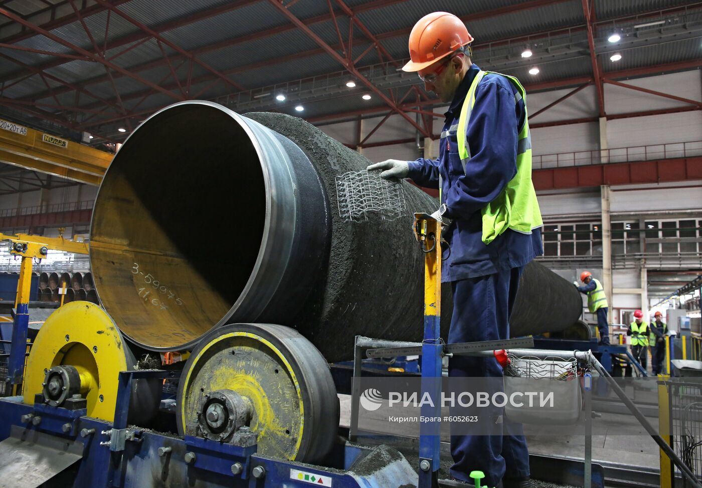 Завод по производству бетонного покрытия в Волгограде