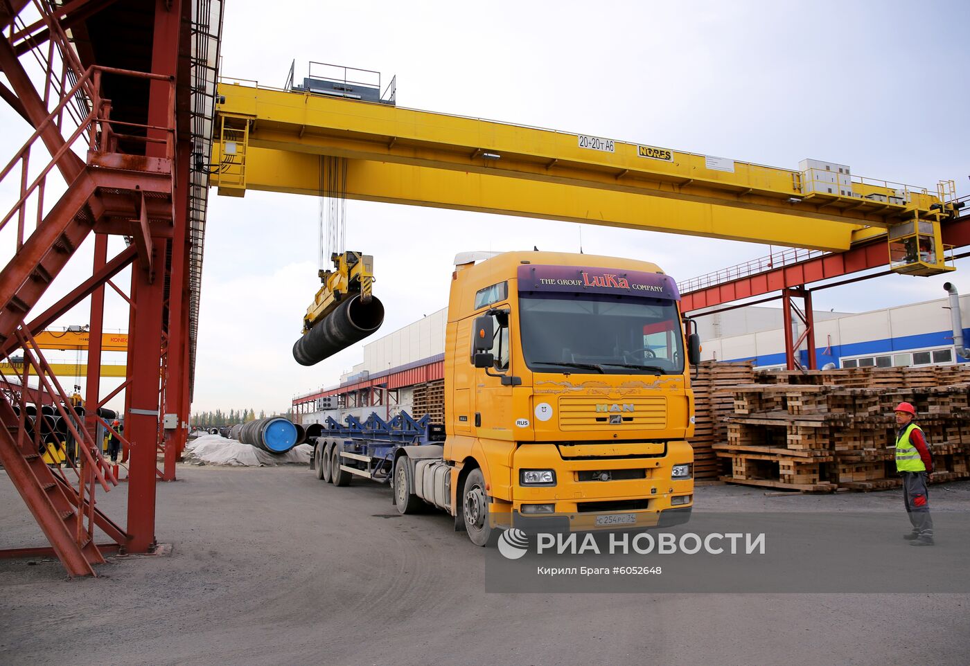 Завод по производству бетонного покрытия в Волгограде