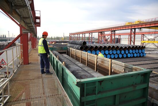 Завод по производству бетонного покрытия в Волгограде