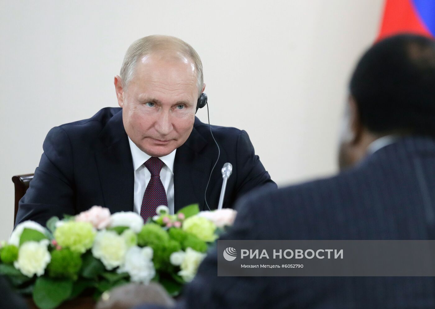 Рабочая поездка президента РФ В. Путина в Сочи 