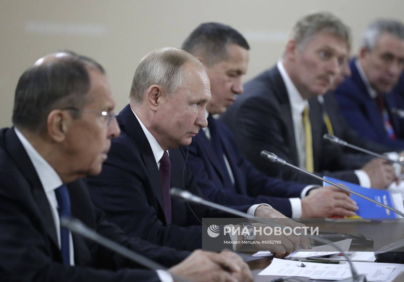 Рабочая поездка президента РФ В. Путина в Сочи
