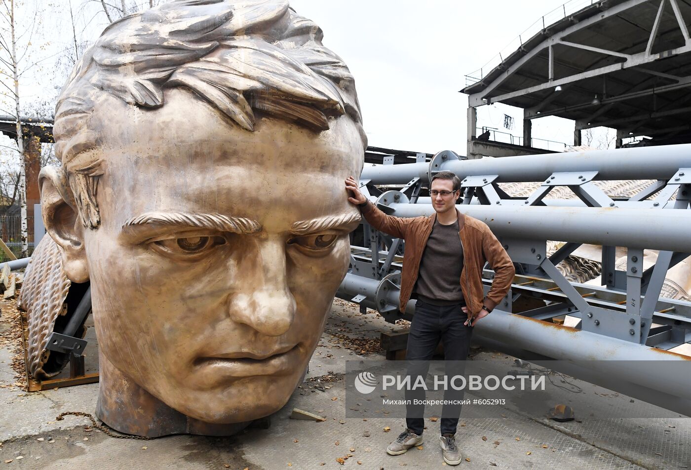 Отливка скульптуры Ржевского мемориала Советскому солдату