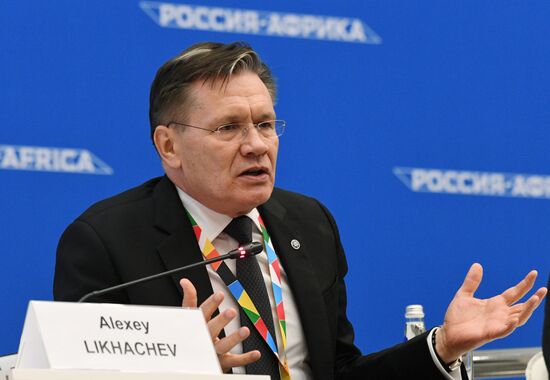 Экономический форум "Россия - Африка". День первый