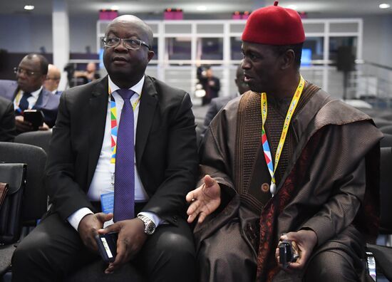 Экономический форум "Россия - Африка". День первый