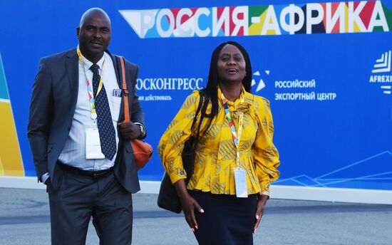 Экономический форум "Россия - Африка". День первый