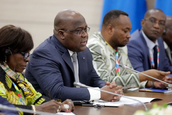 Рабочая поездка президента РФ В. Путина в Сочи 