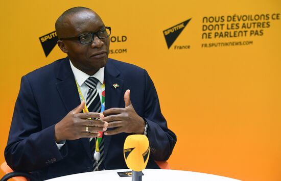 Экономический форум "Россия - Африка". День первый