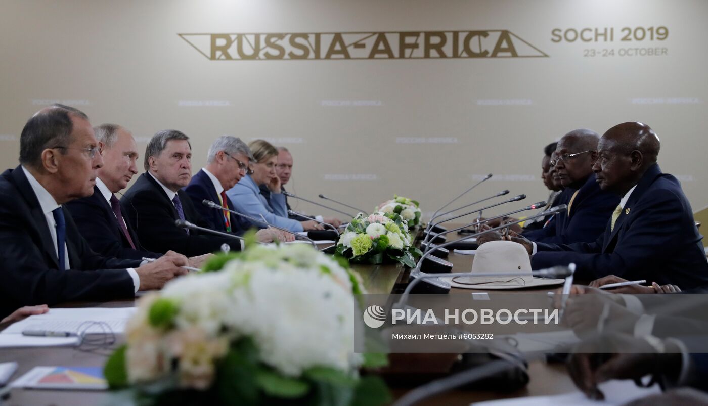 Рабочая поездка президента РФ В. Путина в Сочи