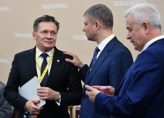 Рабочая поездка президента РФ В. Путина в Сочи 