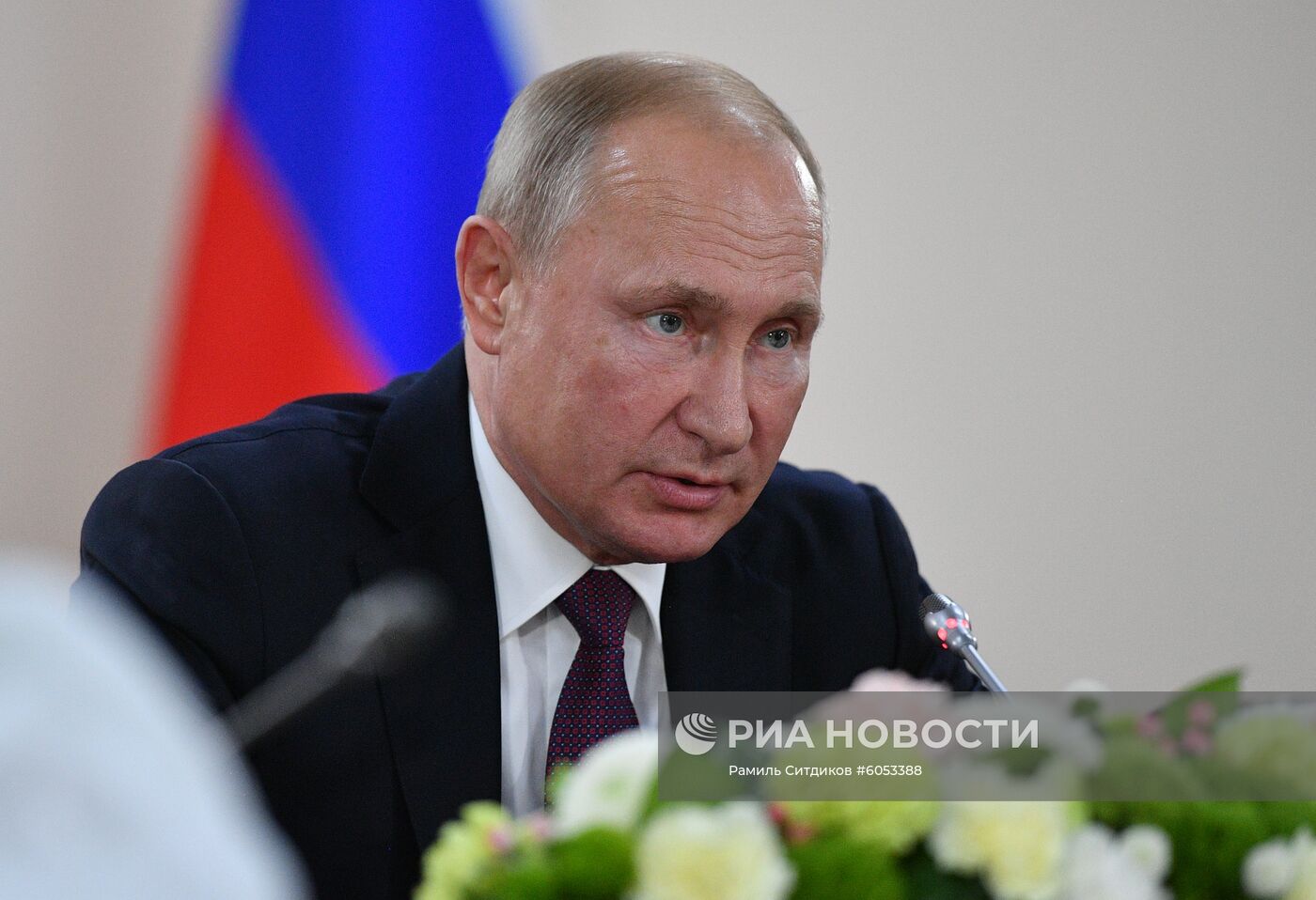 Рабочая поездка президента РФ В. Путина в Сочи
