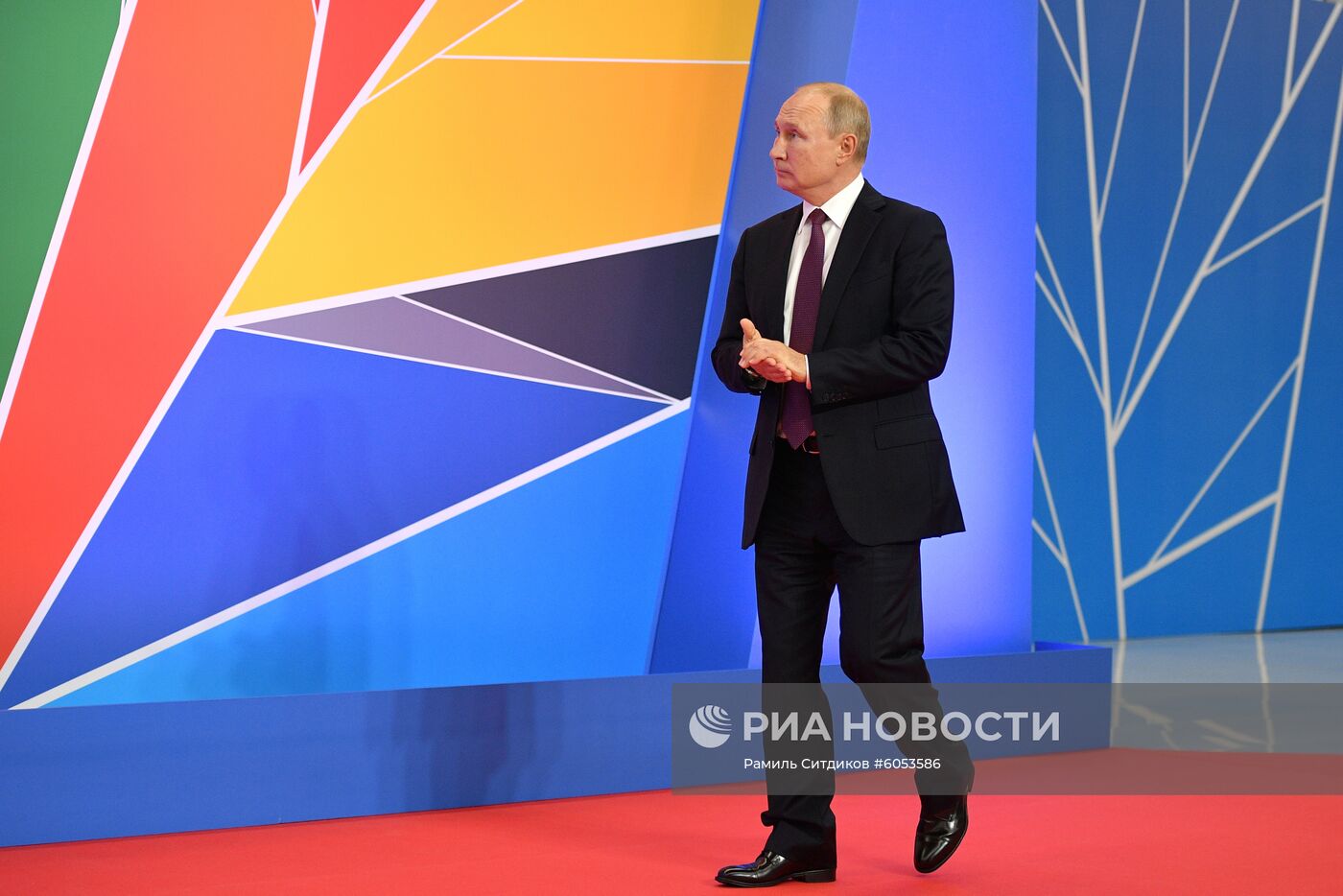 Рабочая поездка президента РФ В. Путина в Сочи