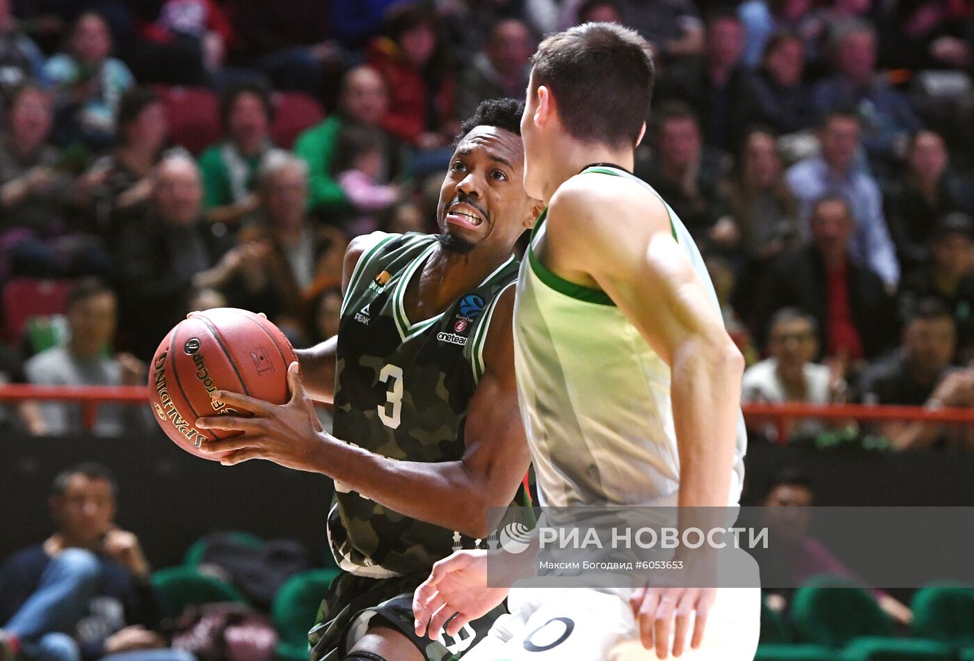 Баскетбол. Кубок Европы. Матч УНИКС - "Ховентут"