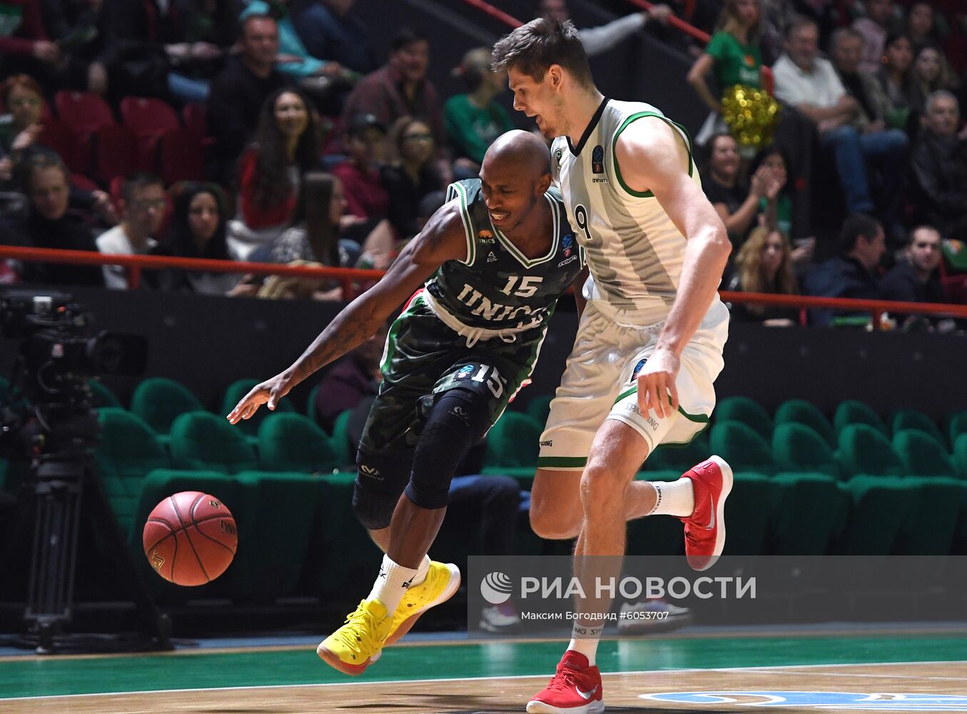 Баскетбол. Кубок Европы. Матч УНИКС - "Ховентут"