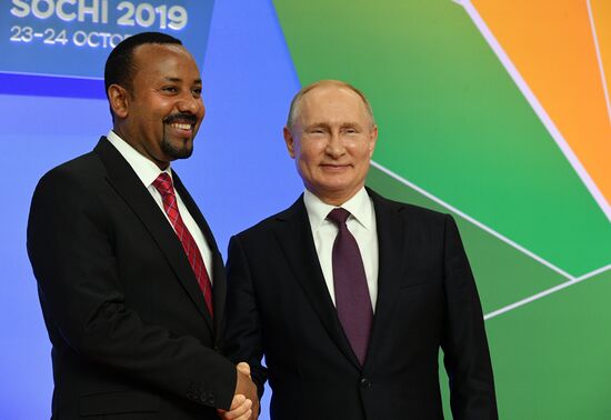 Рабочая поездка президента РФ В. Путина в Сочи 