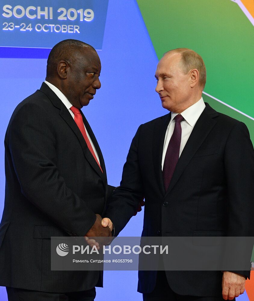 Рабочая поездка президента РФ В. Путина в Сочи