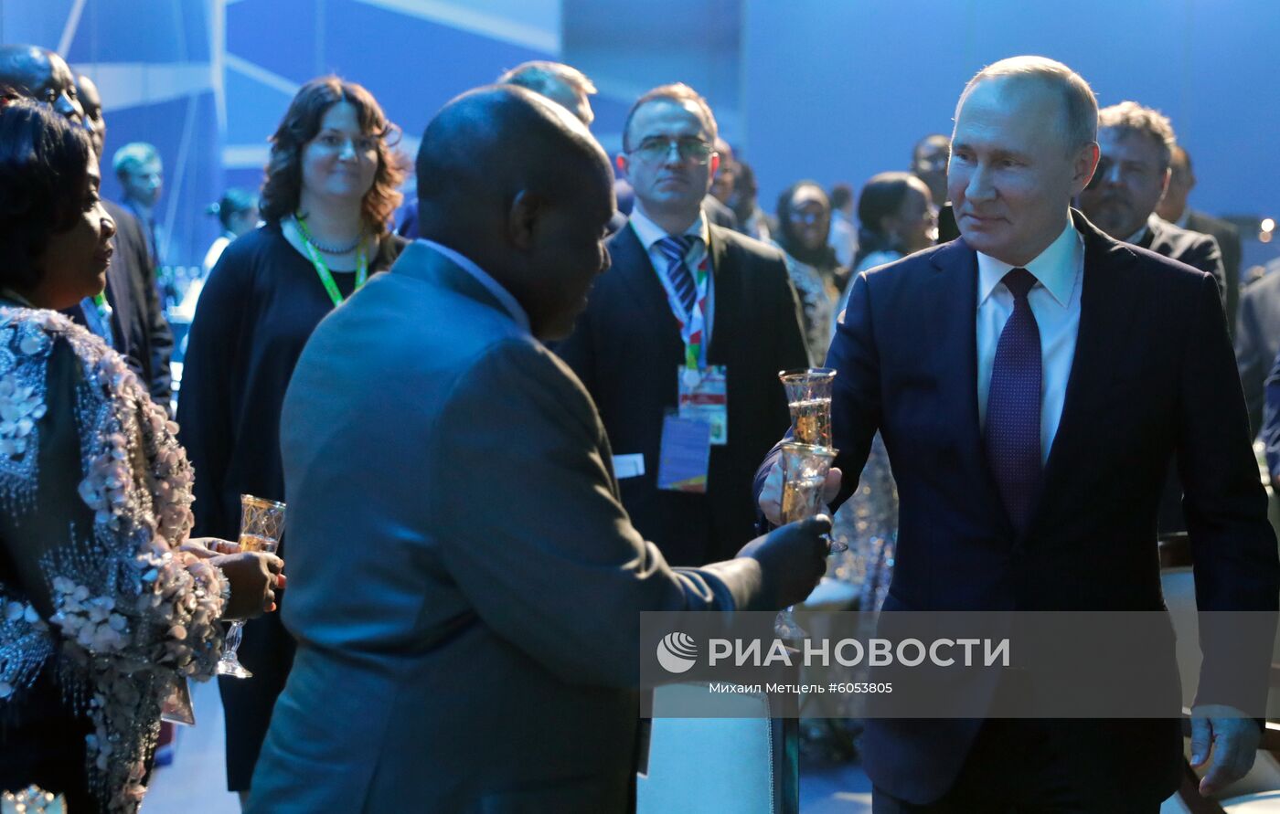 Рабочая поездка президента РФ В. Путина в Сочи