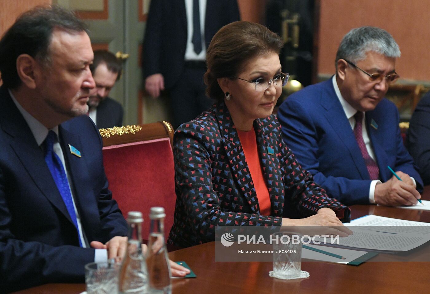 Встреча патриарха Кирилла с председателем Сената парламента Республики Казахстан Д. Назарбаевой