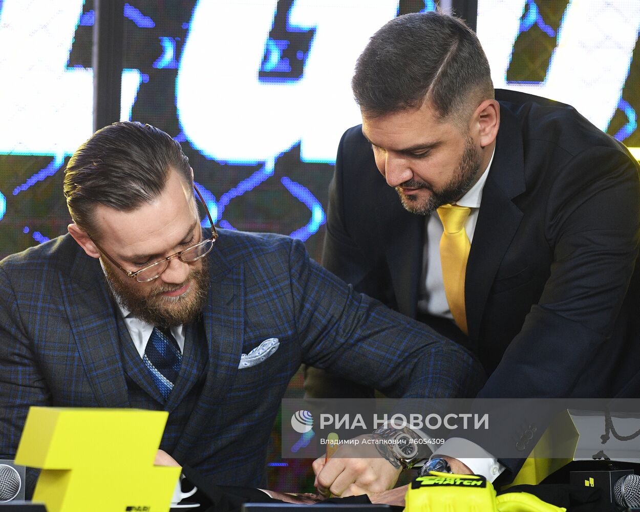П/к бойца UFC Конора Макгрегора