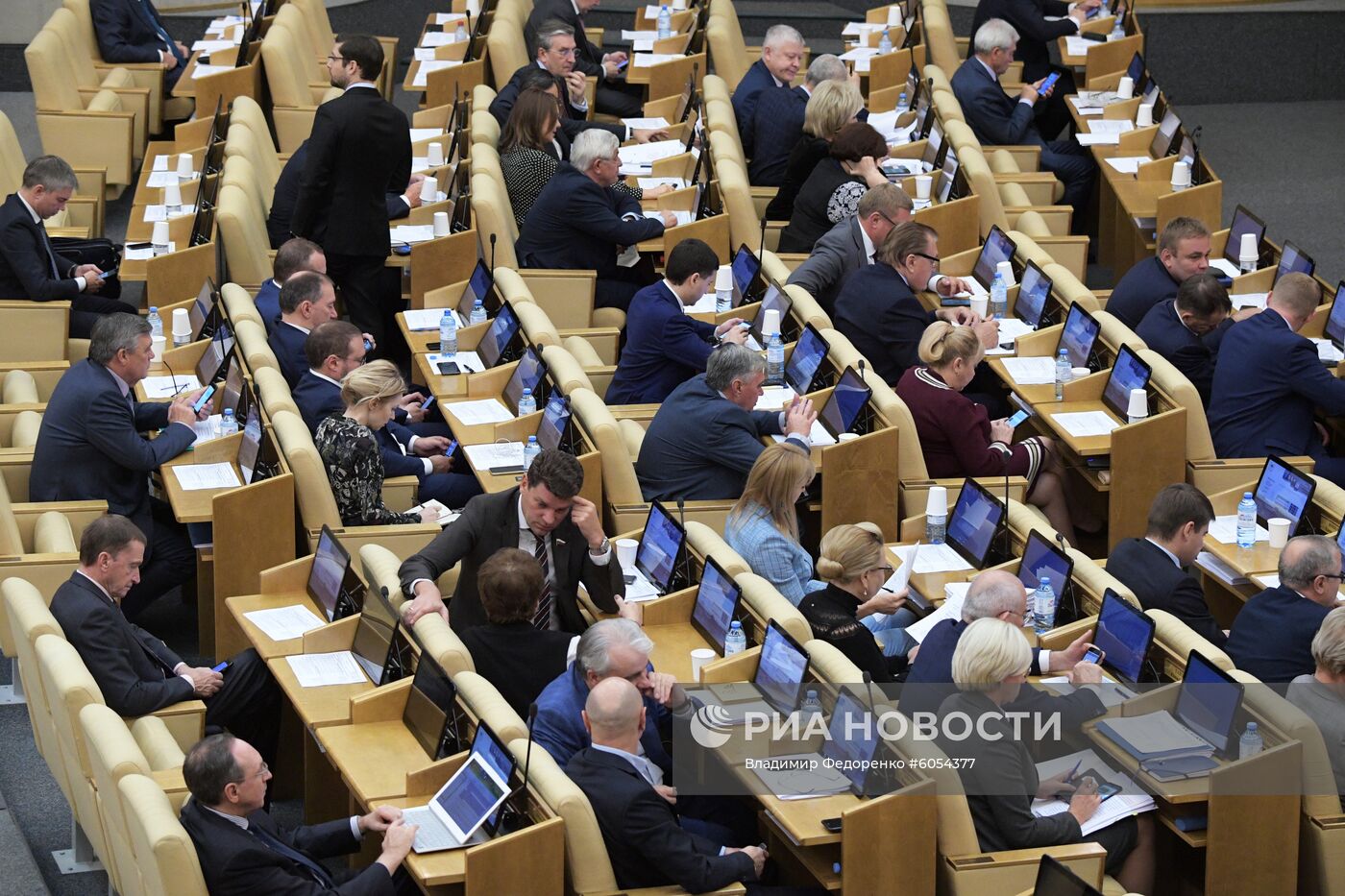 Пленарное заседание Госдумы РФ