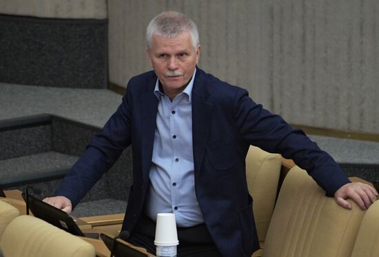 Пленарное заседание Госдумы РФ