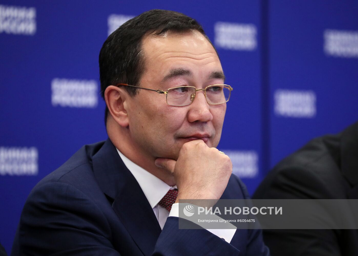 Премьер-министр РФ Д. Медведев провел встречу с кандидатами в секретари региональных отделений "Единой России"